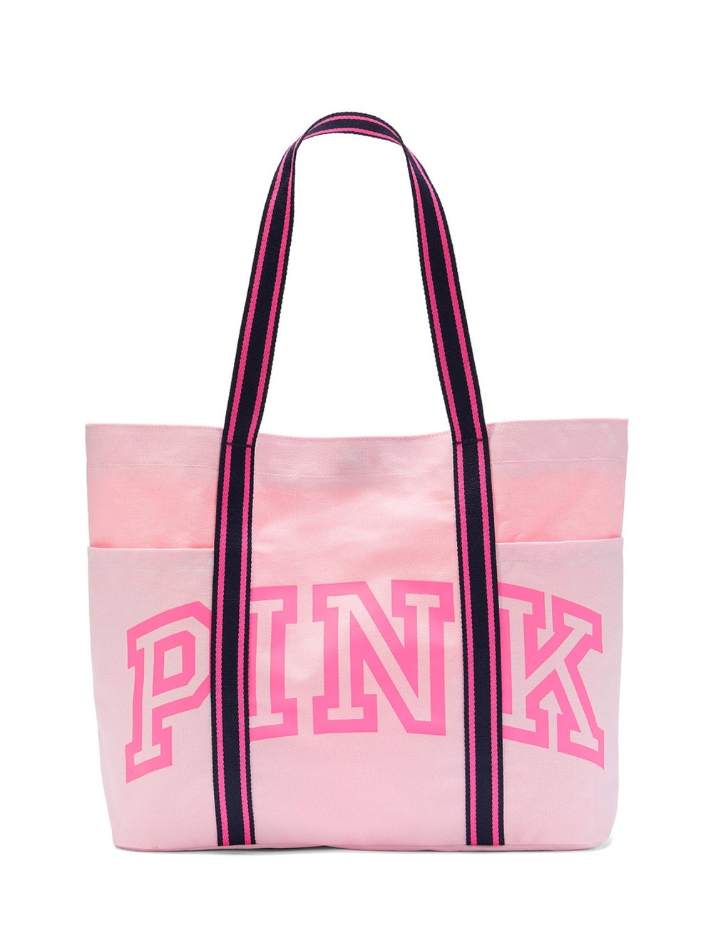 🌸PINK VICTORIA’s SECREt LOGO TOTE!!